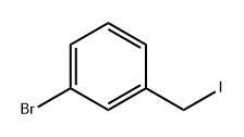 Benzene, 1-bromo-3-(iodomethyl)- 化学構造式