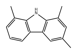 1,3,8-三甲基-9H-咔唑,25592-62-5,结构式