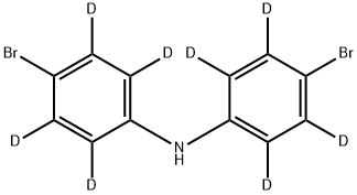4-Bromo-N-(4-bromophenyl-2,3,5,6-d4)benzen-2,3,5,6-d4-amine,2559740-62-2,结构式