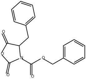 3-Oxazolidinecarboxylic acid, 2,5-dioxo-4-(phenylmethyl)-, phenylmethyl ester
