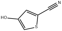 4-Hydroxythiophene-2-carbonitrile Struktur