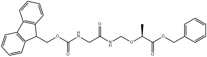 3,10-Dioxa-5,8-diazaundecanoic acid, 11-(9H-fluoren-9-yl)-2-methyl-6,9-dioxo-, phenylmethyl ester, (2S)-|