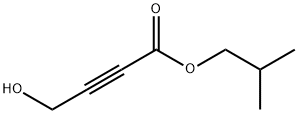 2-Butynoic acid, 4-hydroxy-, 2-methylpropyl ester Struktur