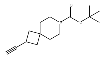 2-乙炔基-7-氮杂螺[3.5]壬烷-7-羧酸叔丁酯, 2566693-20-5, 结构式
