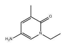 2(1H)-Pyridinone, 5-amino-1-ethyl-3-methyl- Structure