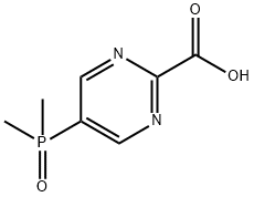 5-(二甲基磷酰基)嘧啶-2-羧酸,2567495-29-6,结构式