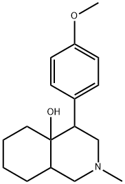 4a(2H)-Isoquinolinol, octahydro-4-(4-methoxyphenyl)-2-methyl-