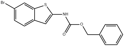 (6-溴苯并[B]噻吩-2-基)氨基甲酸苄酯, 2570190-27-9, 结构式