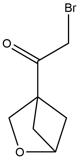 2-bromo-1-(2-oxabicyclo[2.1.1]hexan-4-yl)ethanone 化学構造式