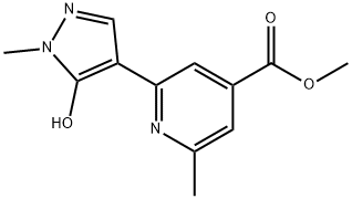 2573870-42-3 4-Pyridinecarboxylic acid, 2-(5-hydroxy-1-methyl-1H-pyrazol-4-yl)-6-methyl-, methyl ester