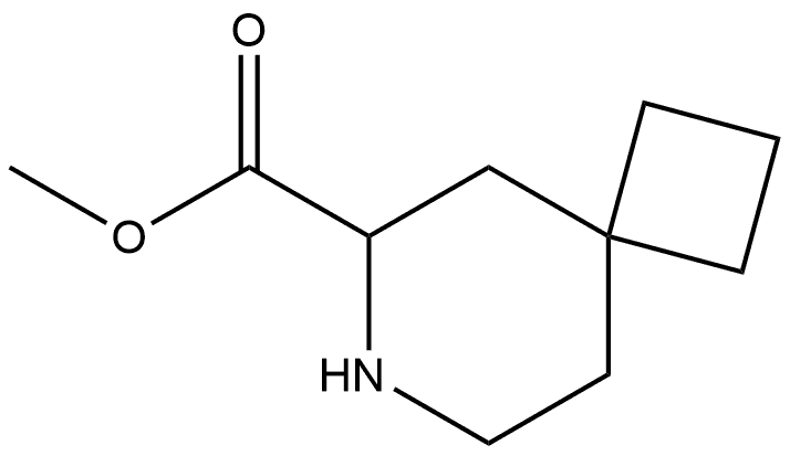 Methyl 7-azaspiro[3.5]nonane-6-carboxylate Struktur