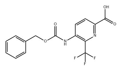 2-Pyridinecarboxylic acid, 5-[[(phenylmethoxy)carbonyl]amino]-6-(trifluoromethyl)-|5-((苄氧基)羰基)氨基)-6-(三氟甲基)吡啶甲酸