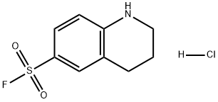 6-Quinolinesulfonyl fluoride, 1,2,3,4-tetrahydro-, hydrochloride (1:1)|1,2,3,4-四氢喹啉-6-磺酰氟盐酸盐