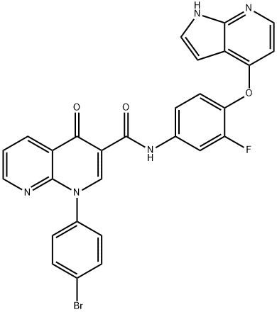 化合物 ANTITUMOR AGENT-45, 2581082-74-6, 结构式