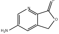 Furo[3,4-b]pyridin-7(5H)-one, 3-amino- Structure
