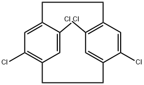 5,11,13,15-tetrachlorotricyclo[8.2.2.24,7]hexadeca-4,6,10,12,13,15-hexaene|