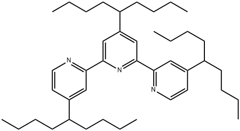 258262-76-9 2,2':6',2''-Terpyridine, 4,4',4''-tris(1-butylpentyl)-