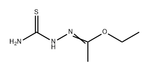 Ethanehydrazonic acid, N-(aminothioxomethyl)-, ethyl ester|