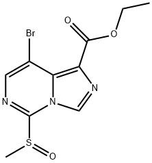 2585649-85-8 8-溴-5-(甲基亚磺酰基)咪唑并[1,5-C]嘧啶-1-羧酸乙酯