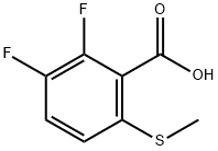 2,3-Difluoro-6-(methylthio)benzoic acid|