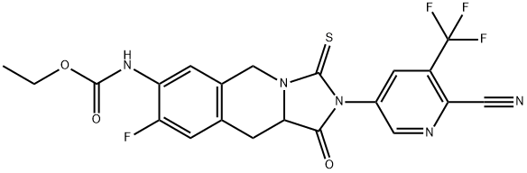 化合物 ANDROGEN RECEPTOR ANTAGONIST 5 结构式