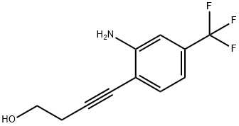 2589160-55-2 4-(2-氨基-4-(三氟甲基)苯基)丁-3-炔-1-醇