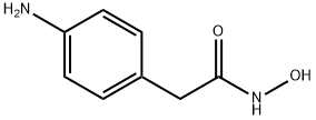Benzeneacetamide, 4-amino-N-hydroxy- Structure