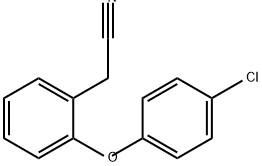 Benzeneacetonitrile, 2-(4-chlorophenoxy)- Structure