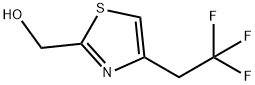 4-(2,2,2-Trifluoroethyl)-2-thiazolemethanol Struktur