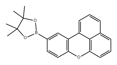 Benzo[kl]xanthene, 10-(4,4,5,5-tetramethyl-1,3,2-dioxaborolan-2-yl)- Struktur