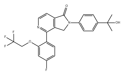 化合物 GLUCOSYLCERAMIDE SYNTHASE-IN-1 结构式