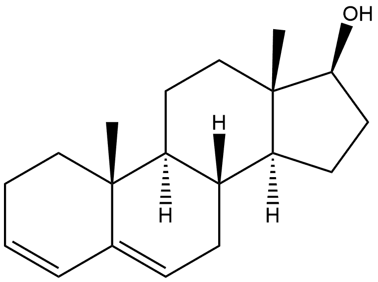 (17β)-Androsta-3,5-dien-17-ol Struktur