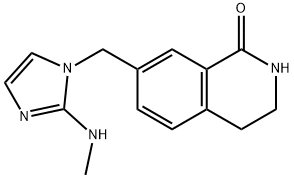 2603581-34-4 1(2H)-Isoquinolinone, 3,4-dihydro-7-[[2-(methylamino)-1H-imidazol-1-yl]methyl]-
