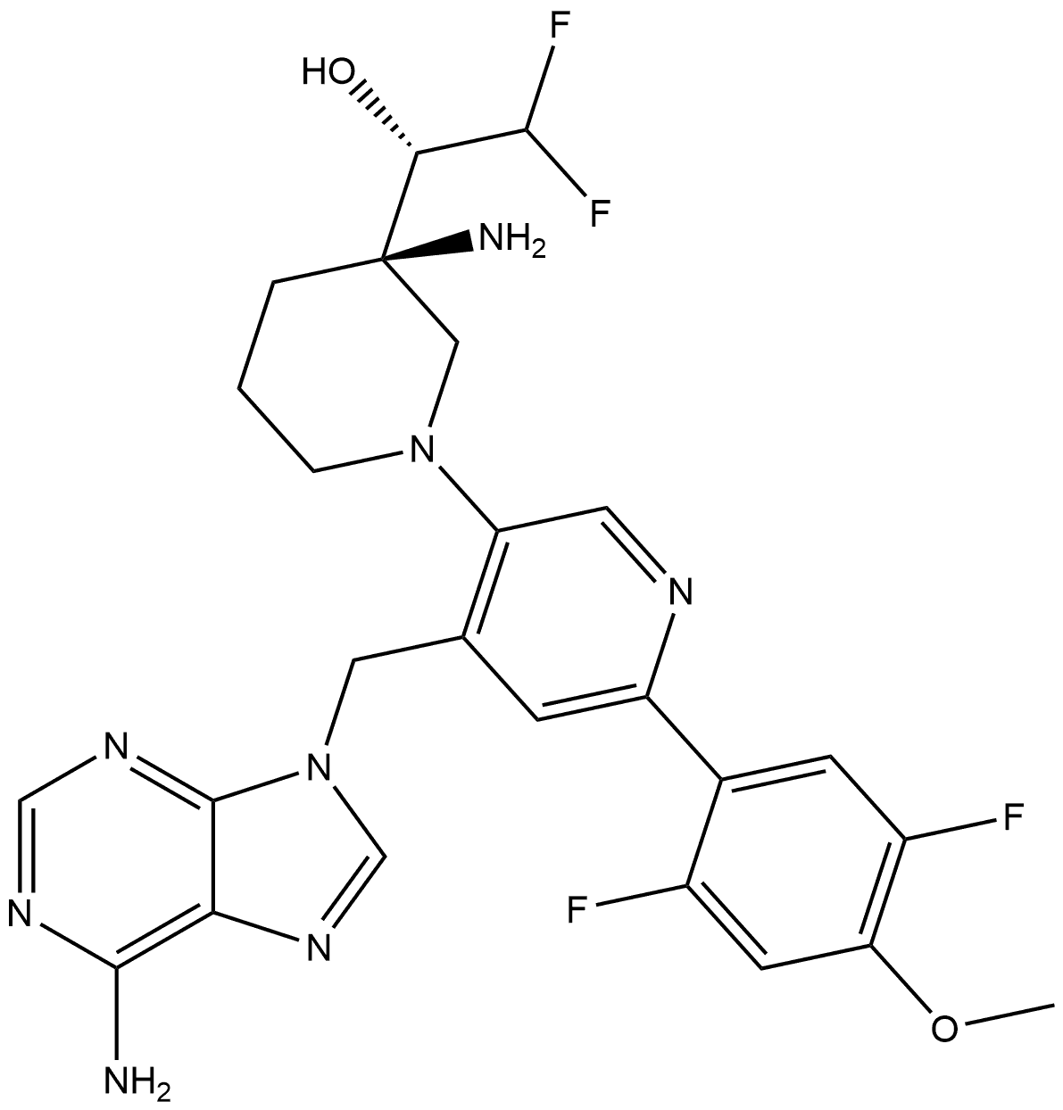 NSD2 INHIBITOR 结构式