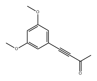 3-Butyn-2-one, 4-(3,5-dimethoxyphenyl)- Struktur