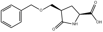 (2S,4R)-4-((苄氧基)甲基)-5-氧代吡咯烷-2-羧酸,2607141-26-2,结构式