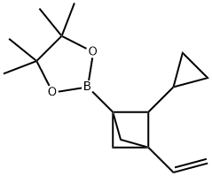 2609867-02-7 2-(2-环丙基-3-乙烯基双环[1.1.1]戊烷-1-基)-4,4,5,5-四甲基-1,3,2-二氧硼烷