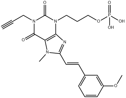 化合物 MSX-3 FREE ACID,261705-79-7,结构式