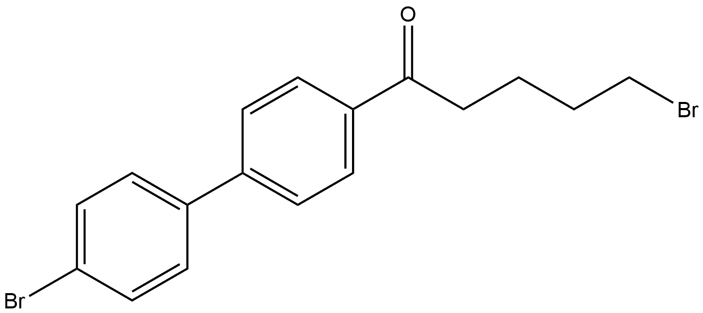 2619725-06-1 5-Bromo-1-(4'-bromo[1,1'-biphenyl]-4-yl)-1-pentanone