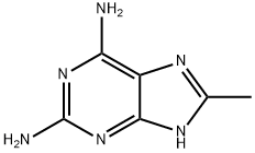 8-Methyl-1H-purine-2,6-diamine Struktur