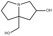 1H-Pyrrolizine-7a(5H)-methanol, tetrahydro-2-hydroxy- 结构式