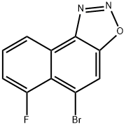 Naphth[1,2-d][1,2,3]oxadiazole, 5-bromo-6-fluoro- 结构式