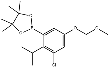 2621936-47-6 2-(3-氯-2-异丙基-5-(甲氧基甲氧基)苯基)-4,4,5,5-四甲基-1,3,2-二氧杂硼烷