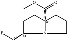 REL-(3R,7AS)-3-(氟甲基)四氢-1H-吡咯嗪-7A(5H)-羧酸甲酯, 2621938-14-3, 结构式