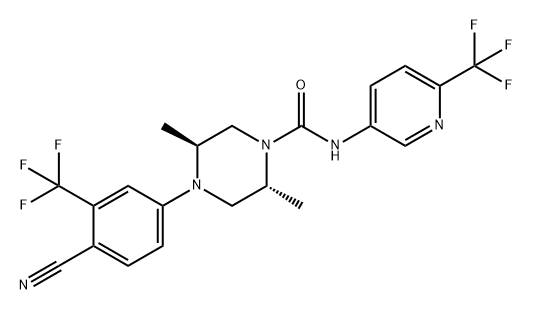 化合物 YM550,262295-11-4,结构式