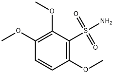 2,3,6-trimethoxybenzene-1-sulfonamide 结构式