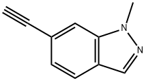 6-ethynyl-1-methyl-1H-indazole Structure