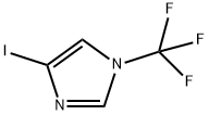 1H-Imidazole, 4-iodo-1-(trifluoromethyl)- Struktur