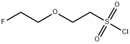 2-(2-fluoroethoxy)ethane-1-sulfonyl chloride,2624141-93-9,结构式