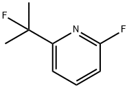 2-fluoro-6-(2-fluoropropan-2-yl)pyridine Structure